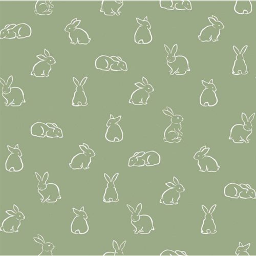 Zöld Állat Vlies Tapéta 