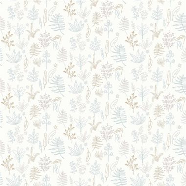 Fehér Virág Vlies Tapéta 