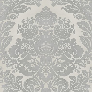 Ezüst Barokk Vinyl Tapéta 