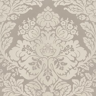 Bézs Barokk Vinyl Tapéta 