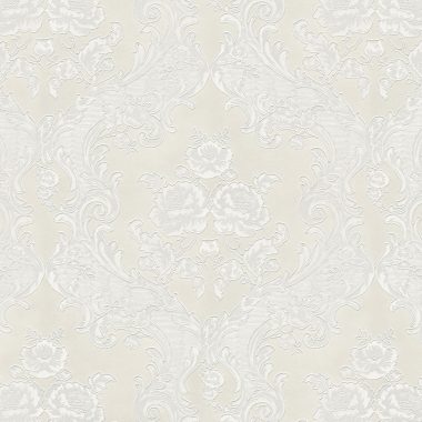 Fehér Barokk Vinyl Tapéta 