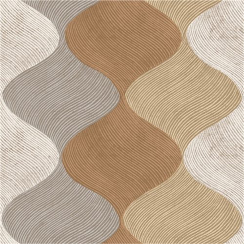 Barna Geometrikus Vlies Tapéta 