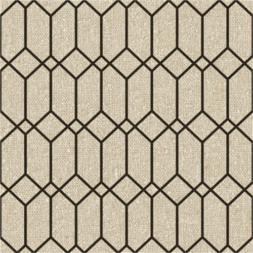 Barna Geometrikus Vlies Tapéta 