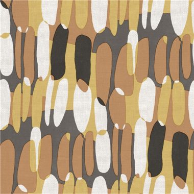 Barna Geometrikus Vlies Tapéta 