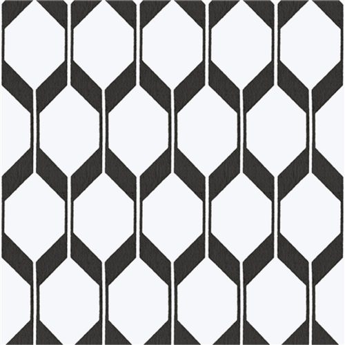 Fehér Geometrikus Vlies Tapéta 