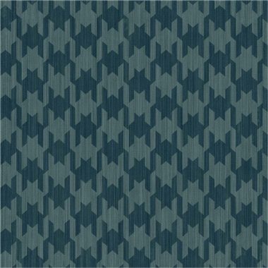 Türkiz Geometrikus Vlies Tapéta 