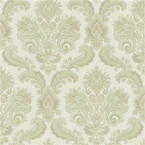 Zöld Klasszikus Vlies Tapéta 