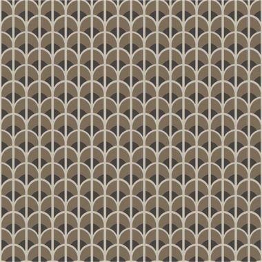 Barna Geometrikus Vlies Tapéta 