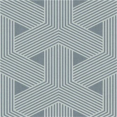 Kék Geometrikus Vlies Tapéta 