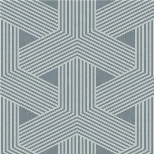 Kék Geometrikus Vlies Tapéta 