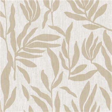 Bézs Levél Vlies Tapéta 