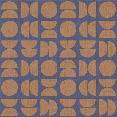 Kék Geometrikus Vlies Tapéta 