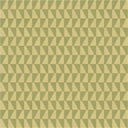 Zöld Geometrikus Vlies Tapéta 