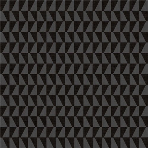 Fekete Geometrikus Vlies Tapéta 