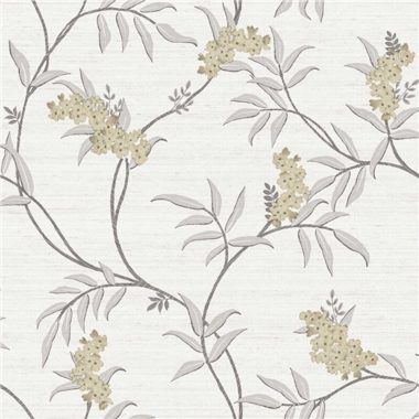 Fehér Virág Vlies Tapéta 