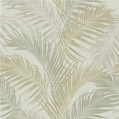 Zöld Levél Vlies Tapéta 