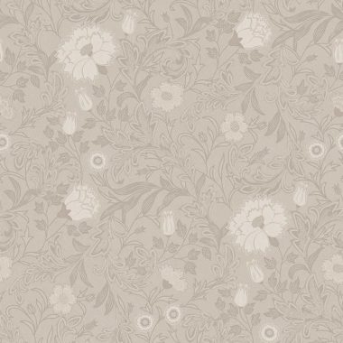 Bézs Virág Vinyl Tapéta 