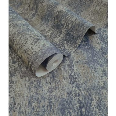Kék koptatott vinyl tapéta