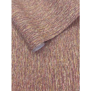 Lila arany hosszanti csíkozású vinyl tapéta