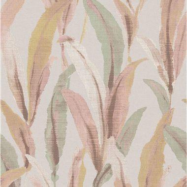 Szürke Levél Vlies Tapéta 