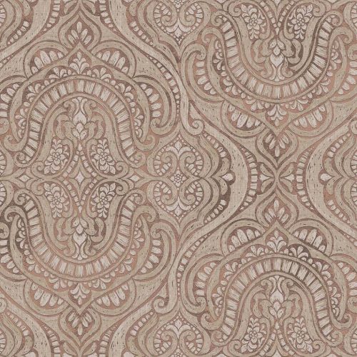 Lazac alapon arany elegánsan fényes orientális stílusú vinyl dekor tapéta