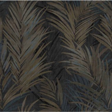 Fekete Levél Vlies Tapéta 