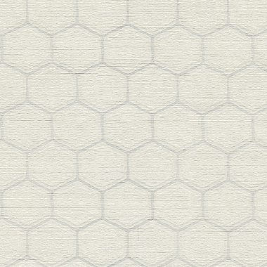 Fehér Geometrikus Vinyl Tapéta 