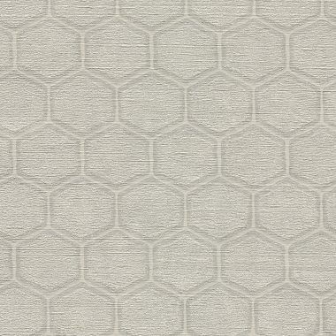 Fehér Geometrikus Vinyl Tapéta 