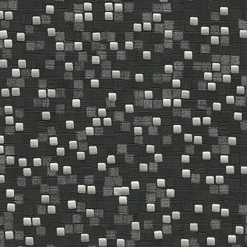 Fekete Modern Vinyl Tapéta 