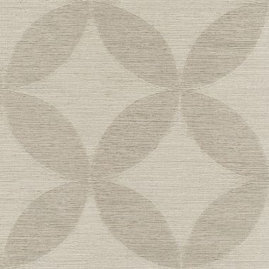 Bézs Geometrikus Vinyl Tapéta 