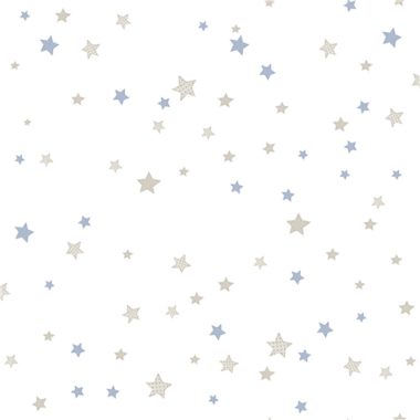 Kék Gyerek Vlies Tapéta 