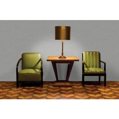   Szürke naturál szövött hatású gyöngyház fényű vlies tapéta 