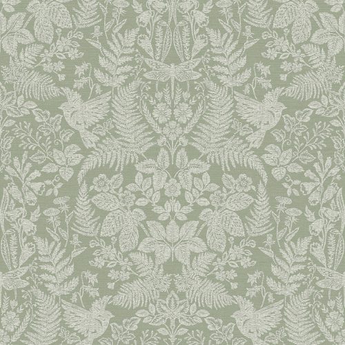 Zöld Levél Vlies Tapéta 