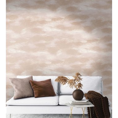 Rózsaszín Naturál Vlies Tapéta 