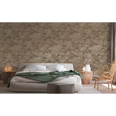   Antikolt felületű modern elegáns lilás színű vlies tapéta 