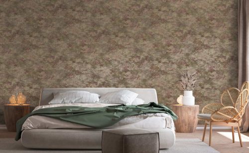 Antikolt felületű modern elegáns lilás színű vlies tapéta 