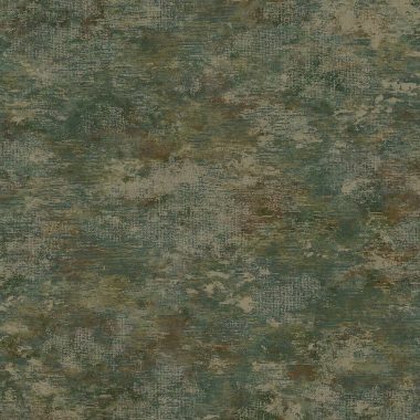   Antikolt felületű modern elegáns mohazöld és rozsda színű vlies tapéta 