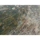 Antikolt felületű modern elegáns mohazöld és rozsda színű vlies tapéta 