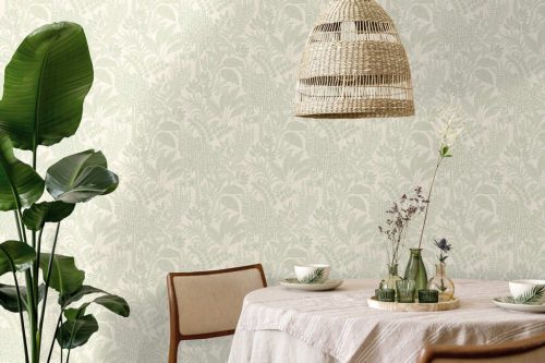 Zöld Levél Vlies Tapéta 