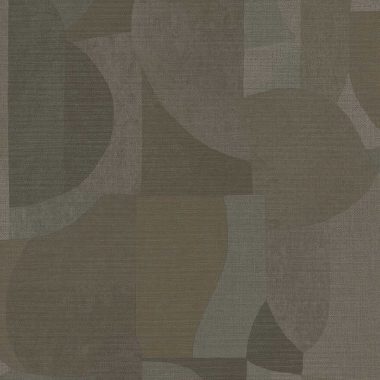 Barna Geometrikus Vlies Tapéta 