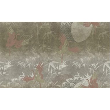 Szürke Madár Vinyl Tapéta 