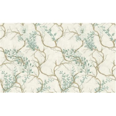 Bézs Virág Vinyl Tapéta 