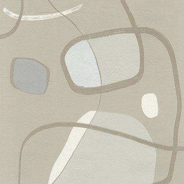 Bézs Modern Vinyl Tapéta 