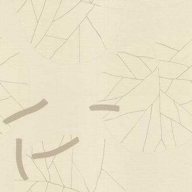 Bézs Levél Vinyl Tapéta 