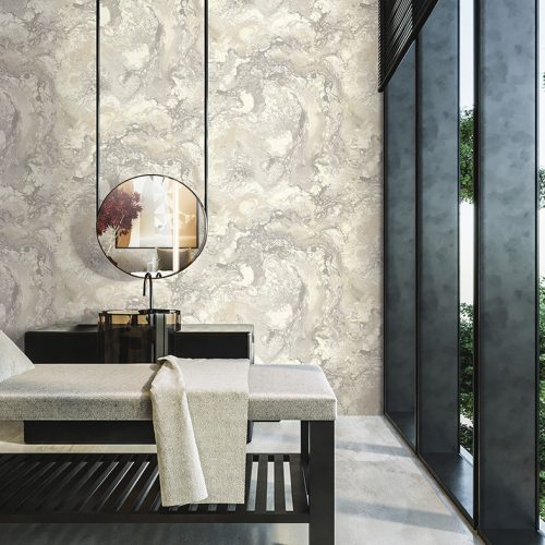 Rózsaszín Márvány Vinyl Tapéta 