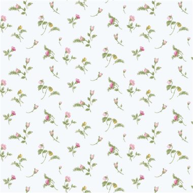 Kék Virág Vlies Tapéta 