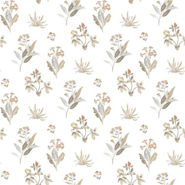 Fehér Virág Vlies Tapéta 