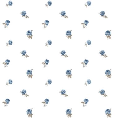 Fehér Virág Vlies Tapéta 