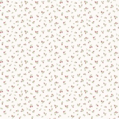 Fehér Virág Vlies Tapéta 