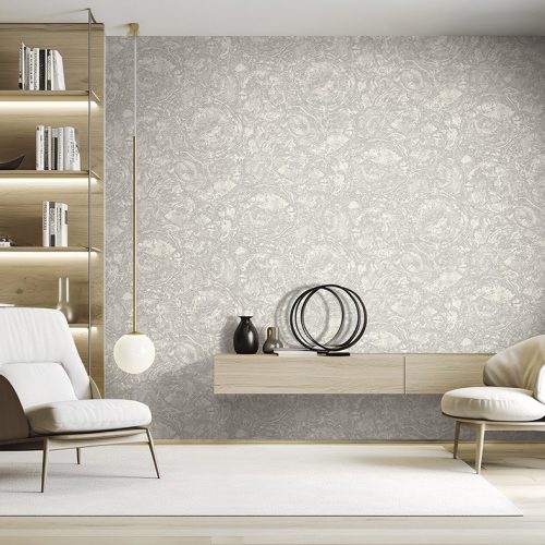 Szürke Márvány Vinyl Tapéta 